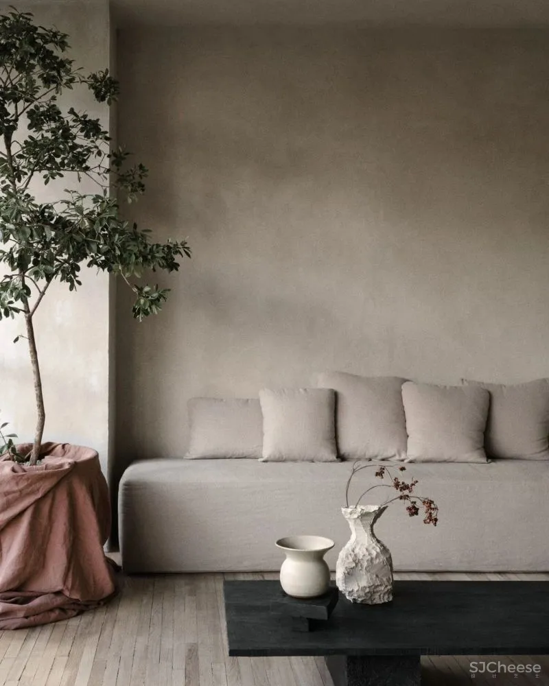 75㎡侘寂风，旧得很高级！