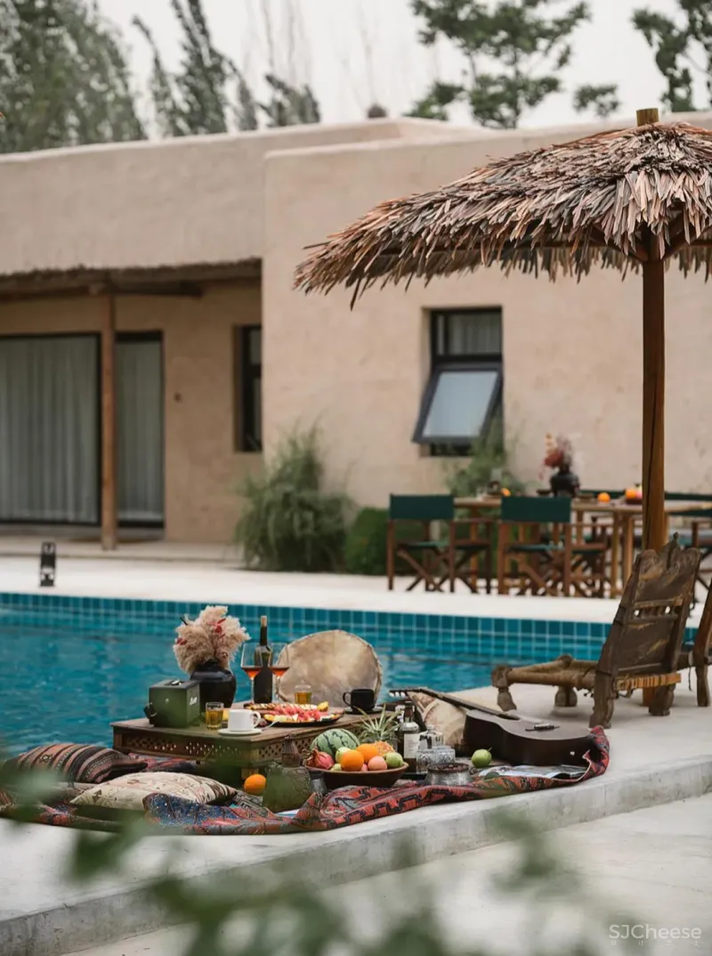 被《跑男》取景的中国小摩洛哥,还是个大佬云集的民宿集群,去年我就抢先打卡了!