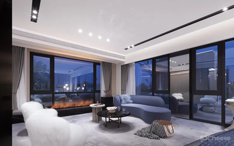 220㎡清透别墅,简奢有度超高级!