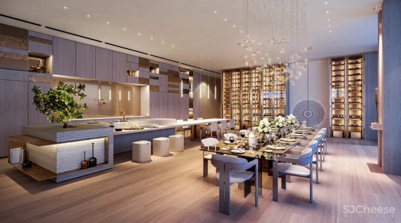 疫情期间,美女设计师爆改标价2.5亿的顶层公寓,完工后还花费百万拍视频,网友:熟悉的配方!