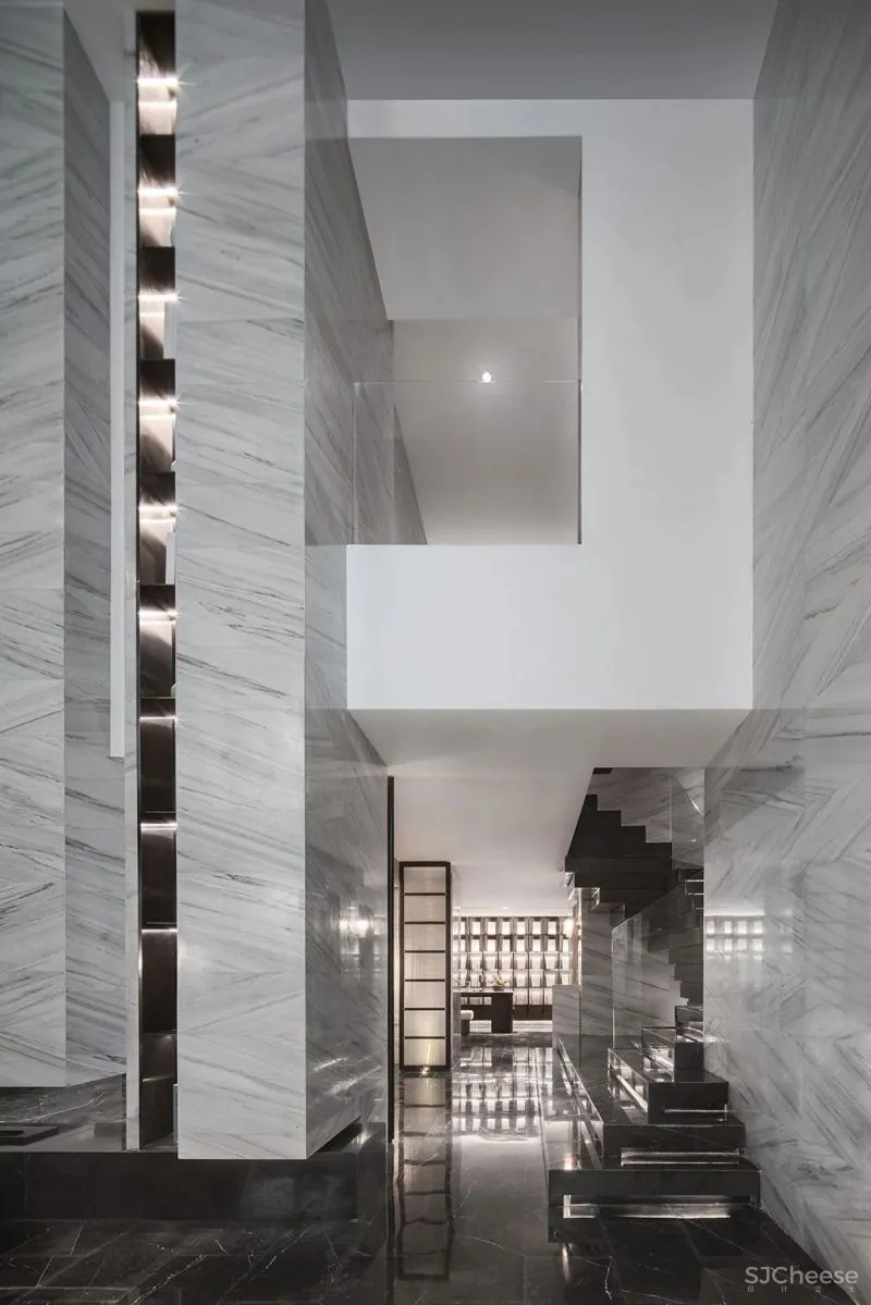 WJID.维几设计 重庆「融创·长乐雅颂」850㎡别墅样板间