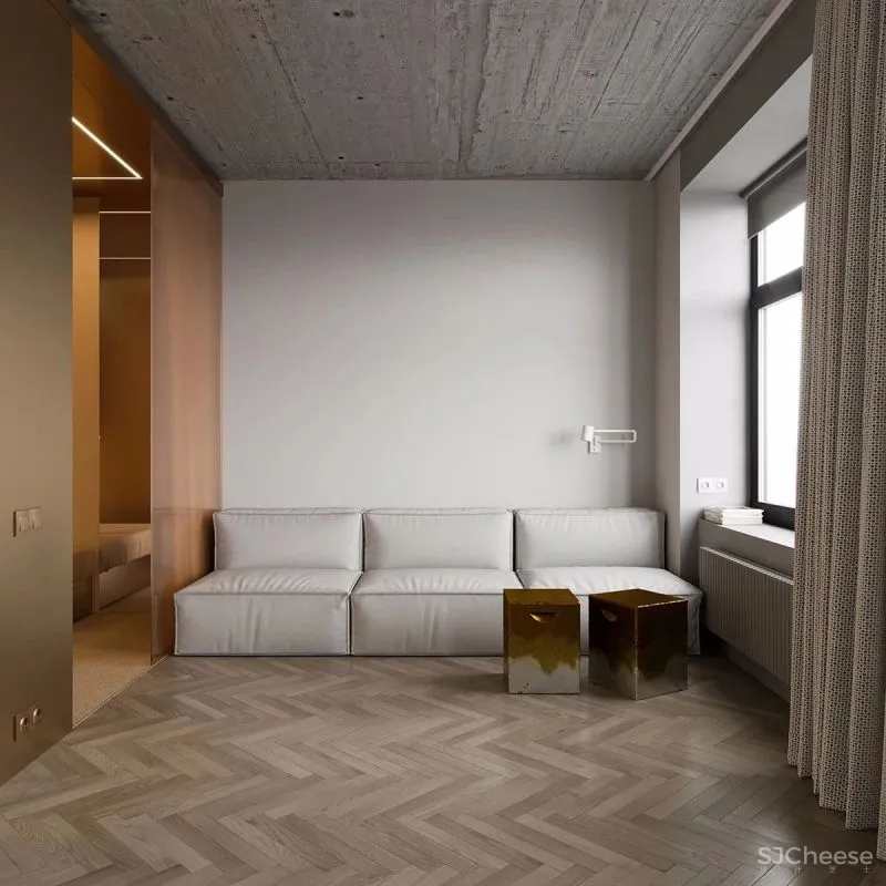 这个年轻女孩的37㎡公寓，被打造成了“首饰盒子”！