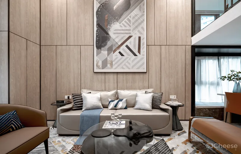 68㎡复式小公寓，简约时尚，精致生活！