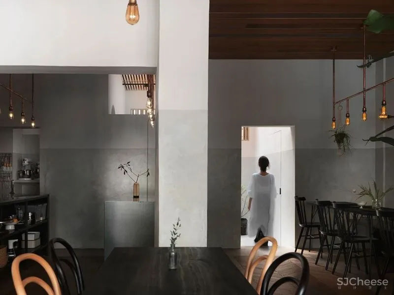 工业简洁的精品烘焙店,台北