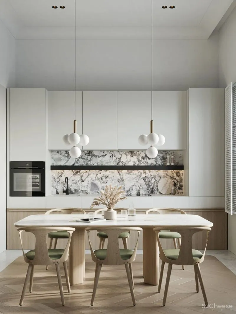 90.2㎡二居室,清新典雅,一种精致的生活姿态!