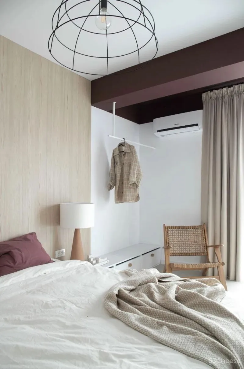 88㎡两居室,木元素用得好,恰到好处的精致