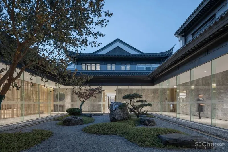 水墨东方,简练质朴的当代美学空间 赛瑞迪普空间设计