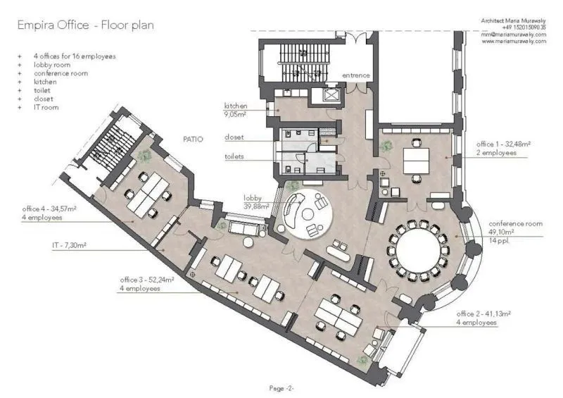 古典与现代，300㎡豪华办公空间！