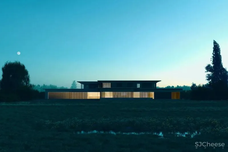 比利时Element Architecten-营造的现代侘寂风