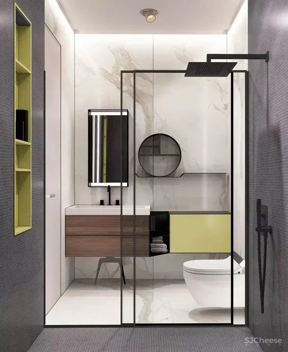 卫生间的10个设计原则，让小卫生间装出豪宅的大气感 装修攻略