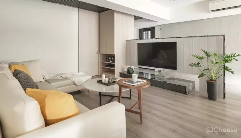 自然原色,清新北欧风亲子宅