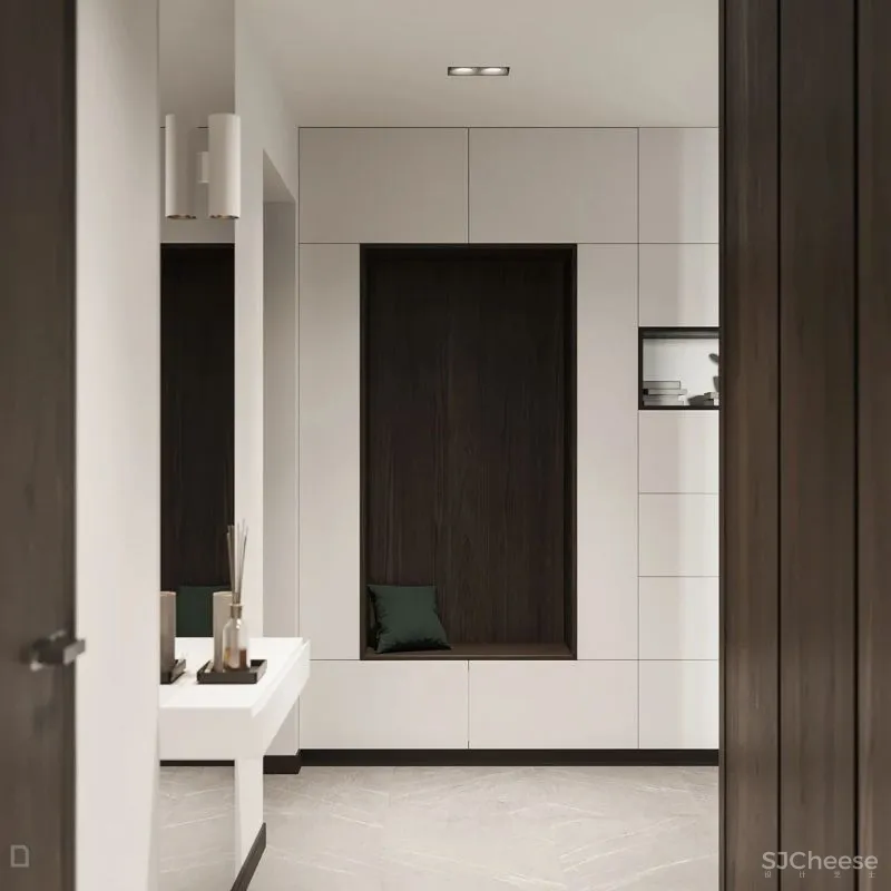 100个·轻奢系入户玄关设计