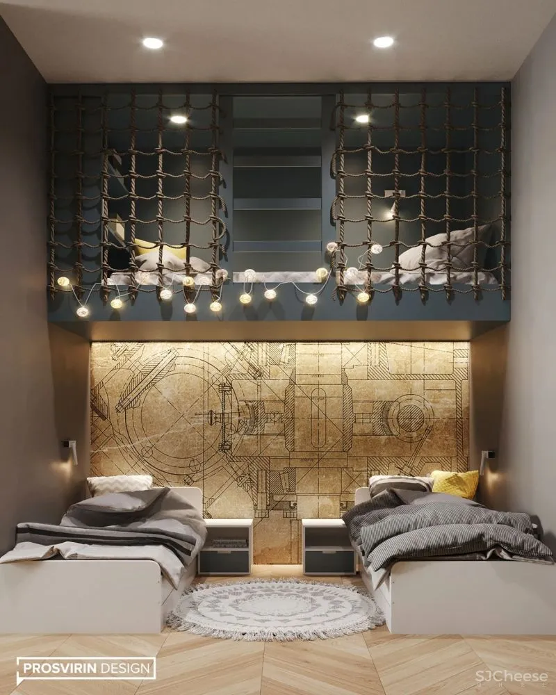 90㎡现代轻奢,营造舒适温暖感!