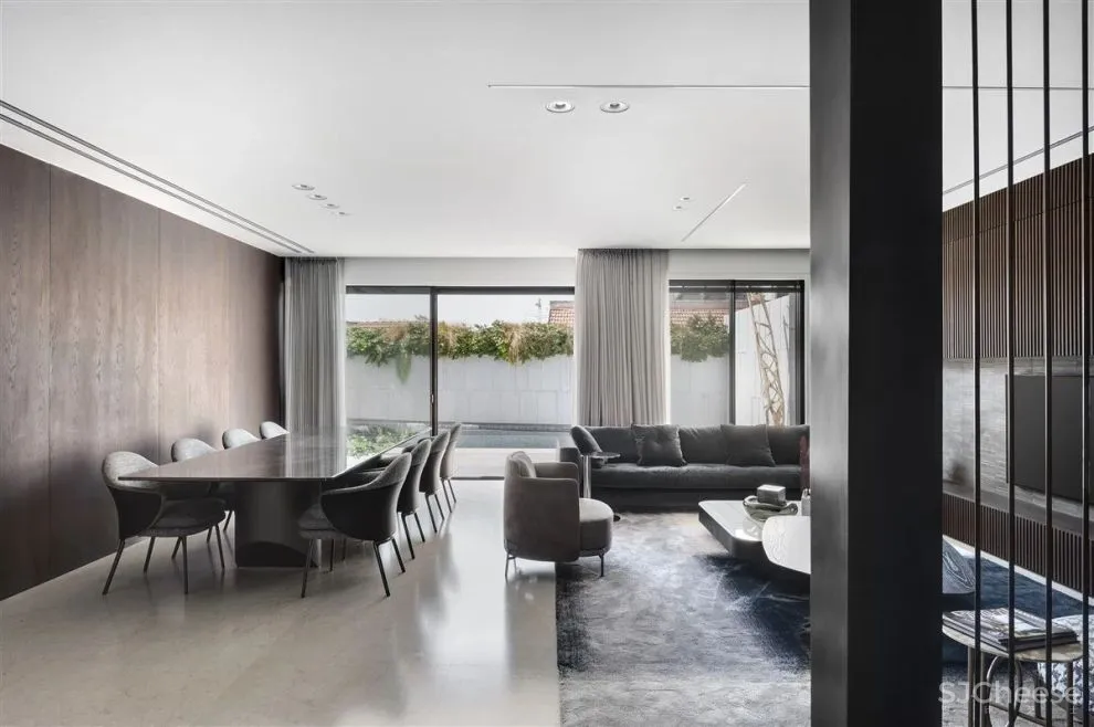 315㎡极简私宅,雅奢!