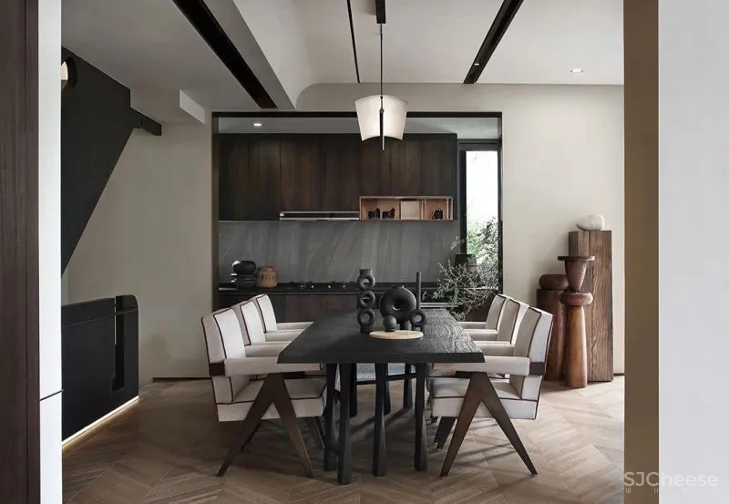 新作|布鲁盟设计 630㎡ 顶级艺术合院,自在与安静的完美演绎