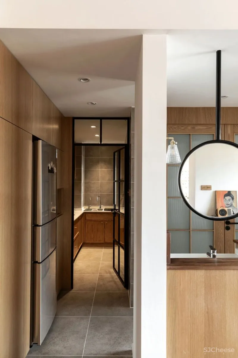 摄影师买下53㎡小公寓,原木、收纳、猫咪别墅...把“日杂风”带回家!