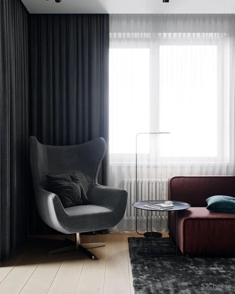 86㎡ 两居室,双阳台+分离式卫浴,住着真舒心!