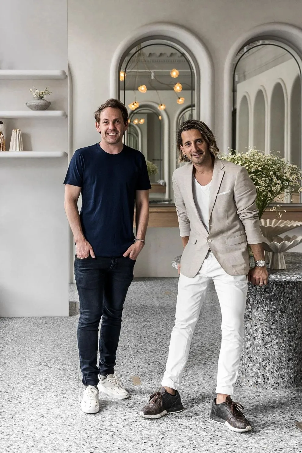 古典优雅和当代极简主义的美发沙龙,墨尔本