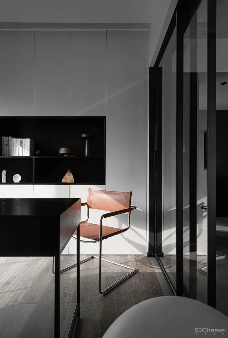 水泥漆 石纹墙板，自然肌理碰撞出不同的视觉感受 予以设计