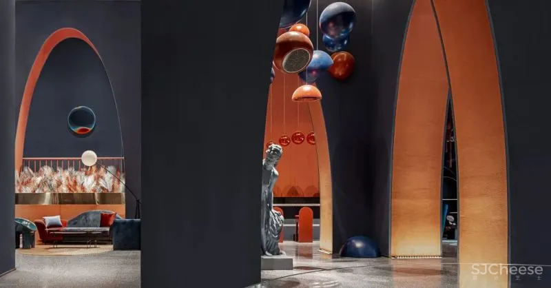 2021年的设计师如果没有点创意,都不好意思设计售楼处了!!!