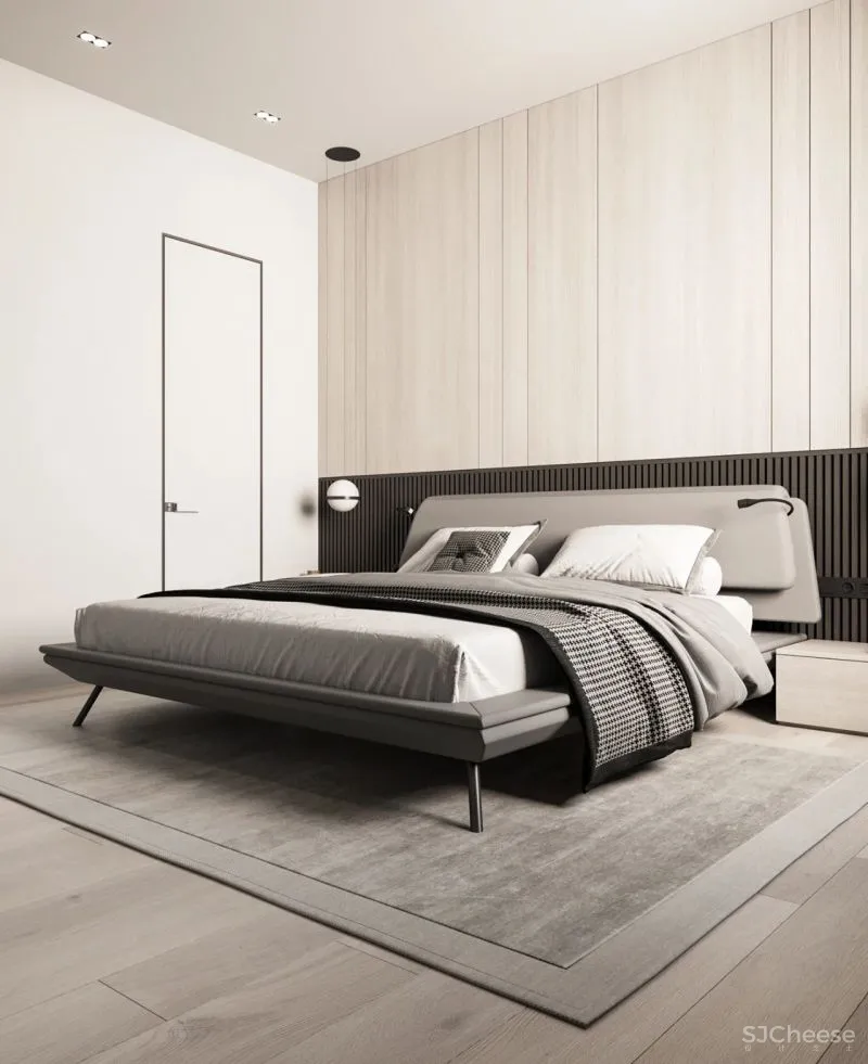 92㎡二居室，进门就是衣帽间，这样布局更实用！