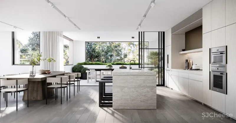 每套户型都不同的住宅楼,不一样设计一样的简洁美