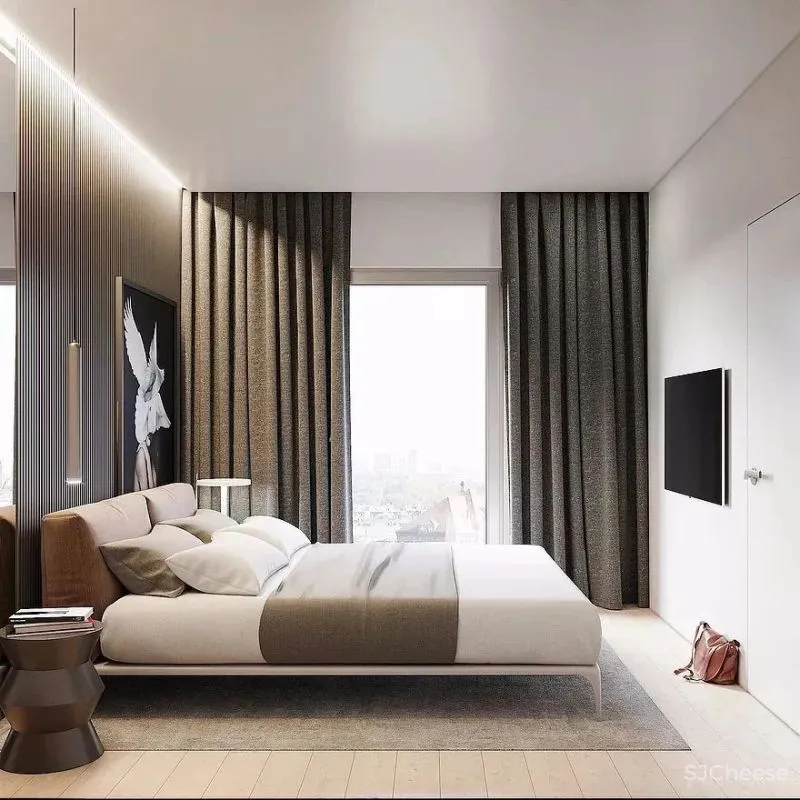 安静享受生活,88㎡公寓的舒适恰到好处!