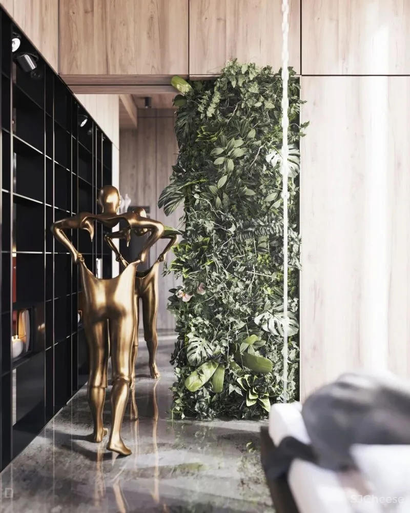 100个·轻奢系入户玄关设计