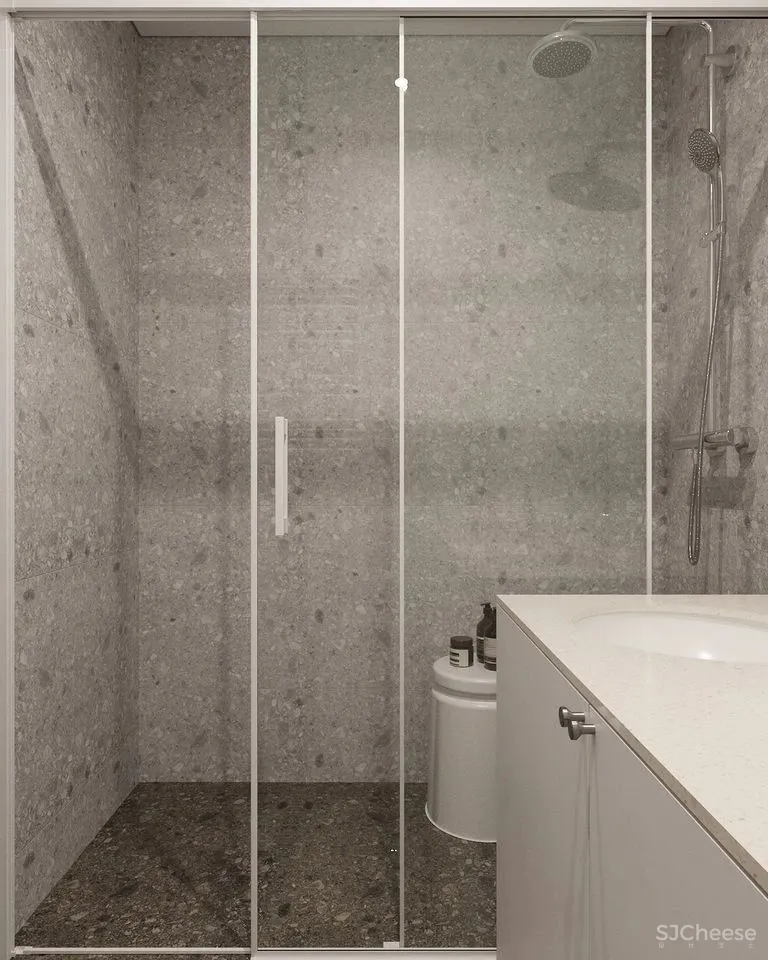 68㎡一居室这样布局,合理利用每个角落空间