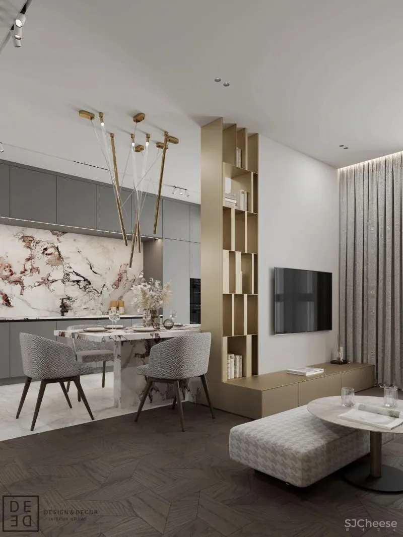 DE-DE新作丨单身女生私宅的大格调