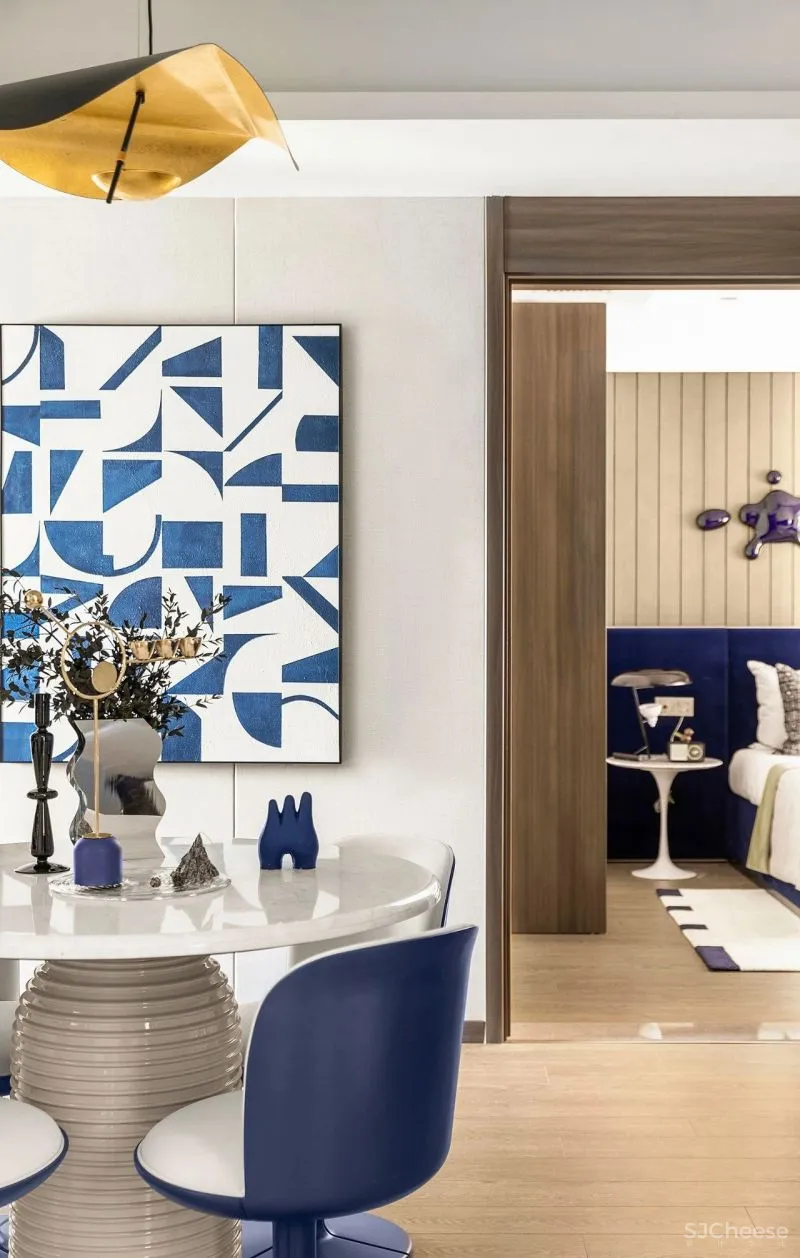 EVD廿象设计:精巧宅居,红绿蓝交迭构建家的理想色!