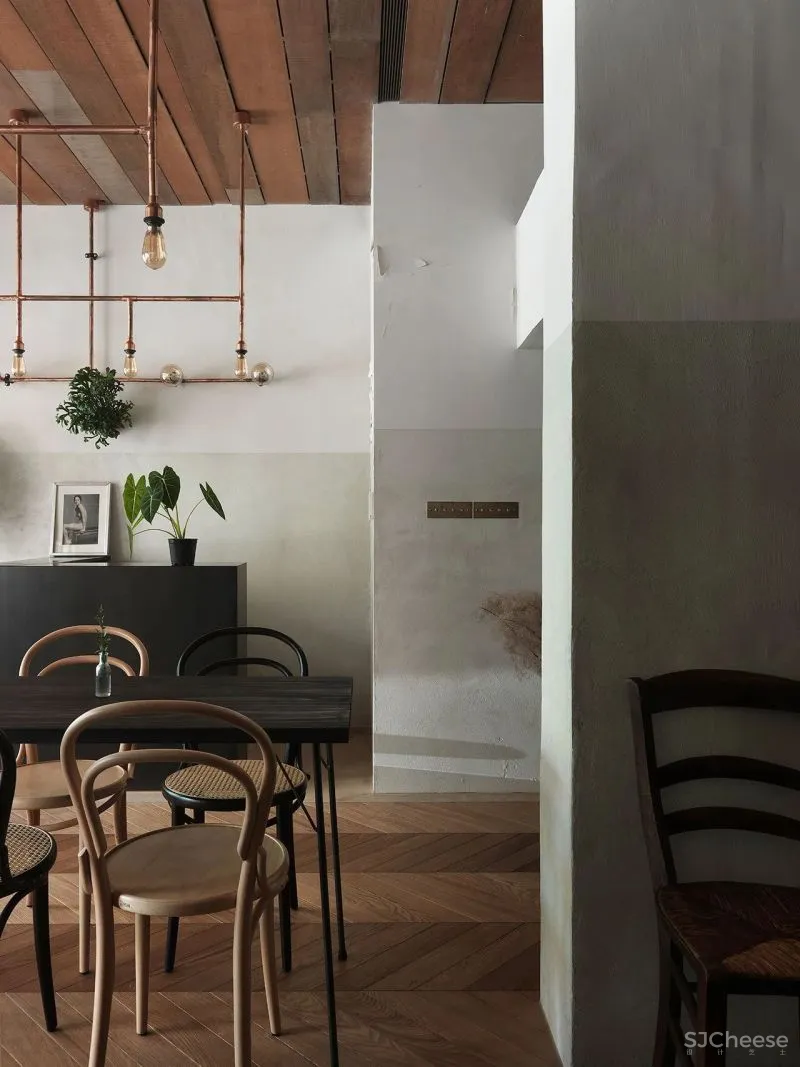 工业简洁的精品烘焙店,台北