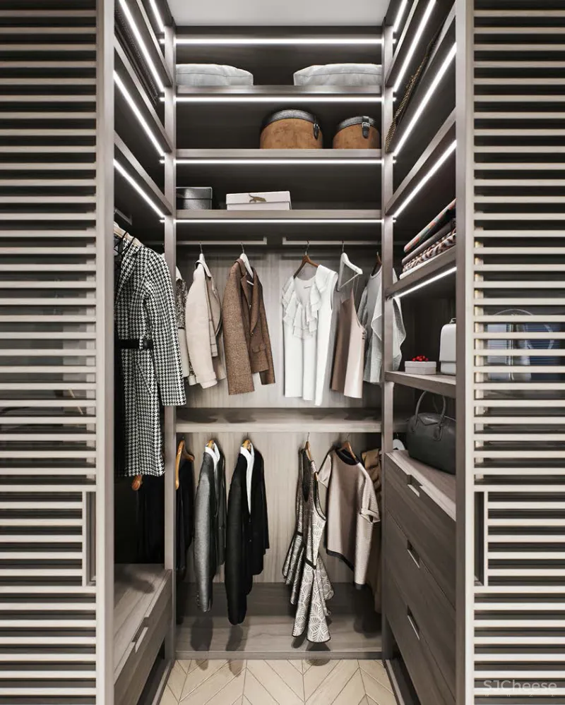 87㎡ 一室户,隐藏式灯光这样用,高级又显质感