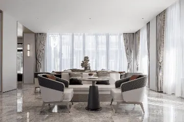 水墨东方,简练质朴的当代美学空间 赛瑞迪普空间设计