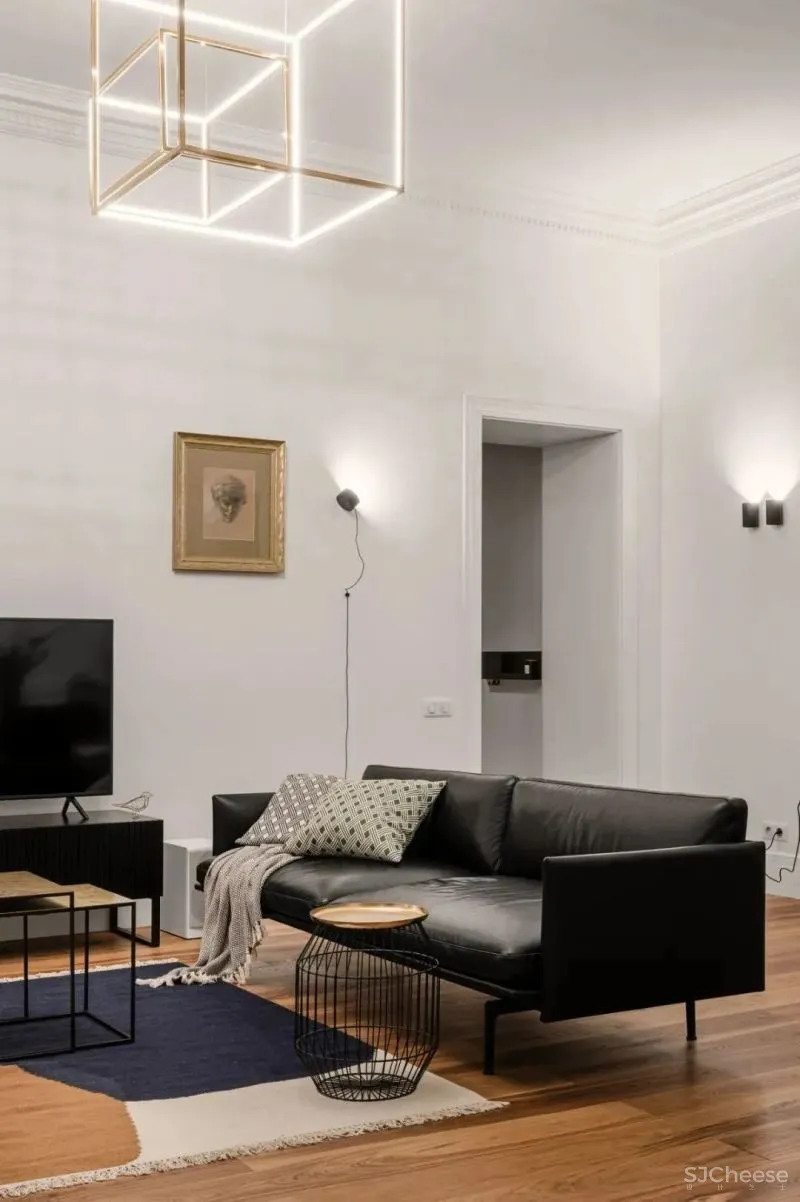 只有75平米,古典、时髦以及有趣都不缺 Denys Garbuziuk