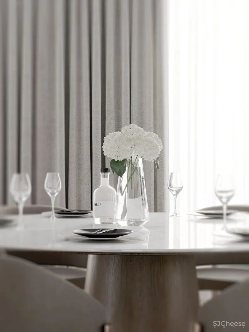 120㎡原木 白色,气质非凡!