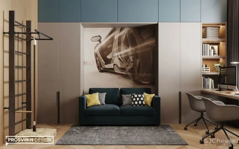 90㎡现代轻奢,营造舒适温暖感!