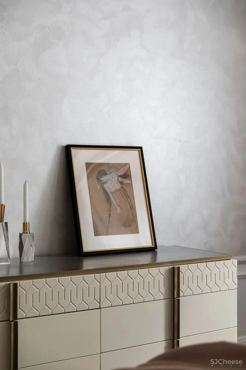 石膏灯盘上墙,这个家美的不像话 花漾美作