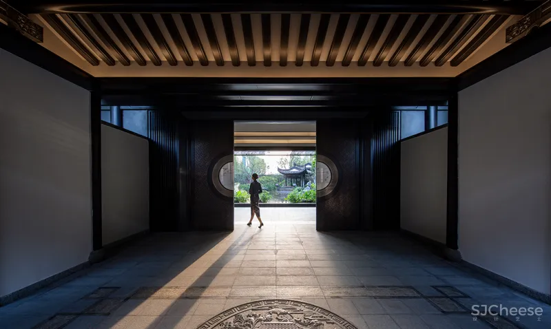 吴文粒：700㎡闲雅院落，经典中式，再现梨园风华！