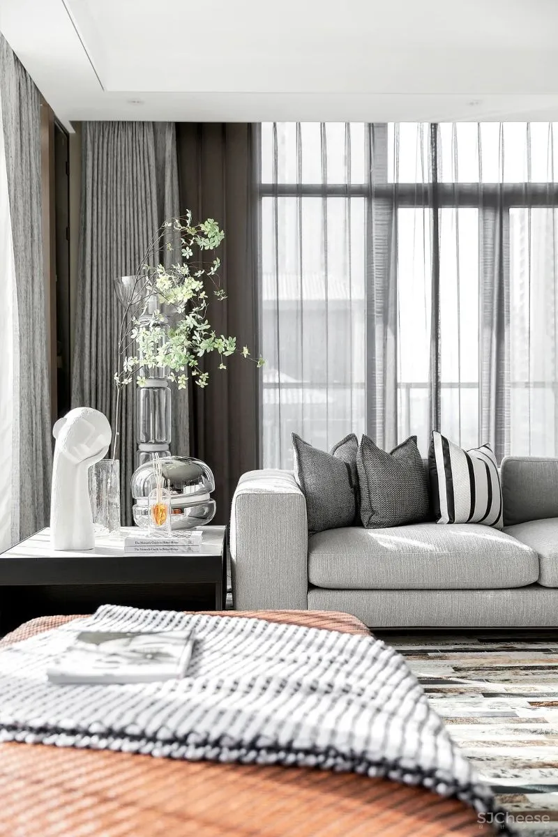 高级灰大平层,让人无法拒绝的摩登优雅!