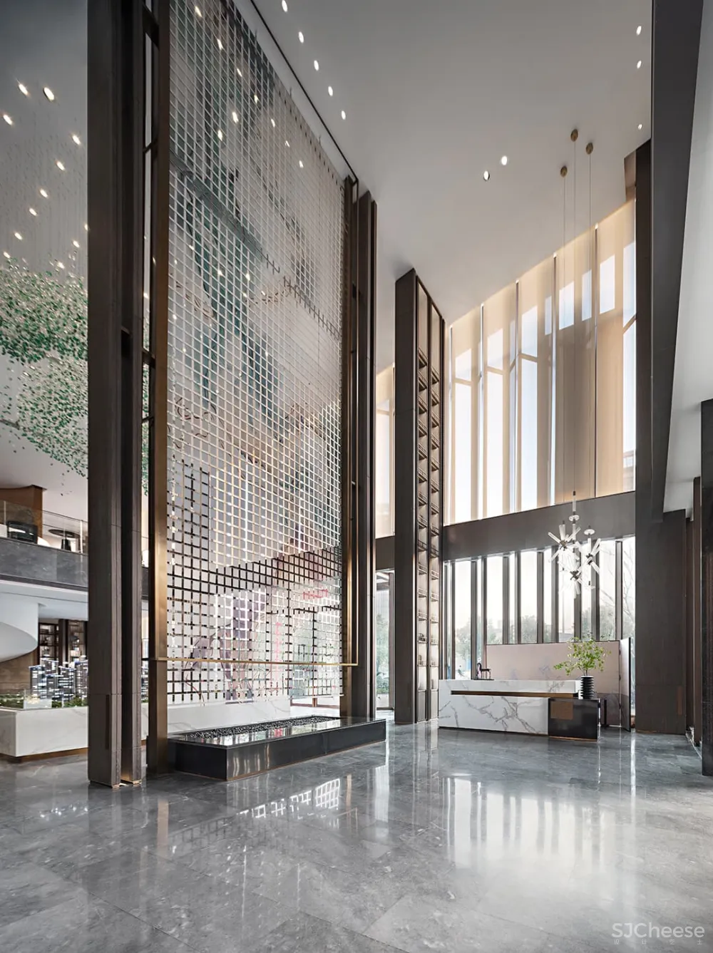 EHOO易虎设计 | 镇江财信筑和·尚书房营销中心