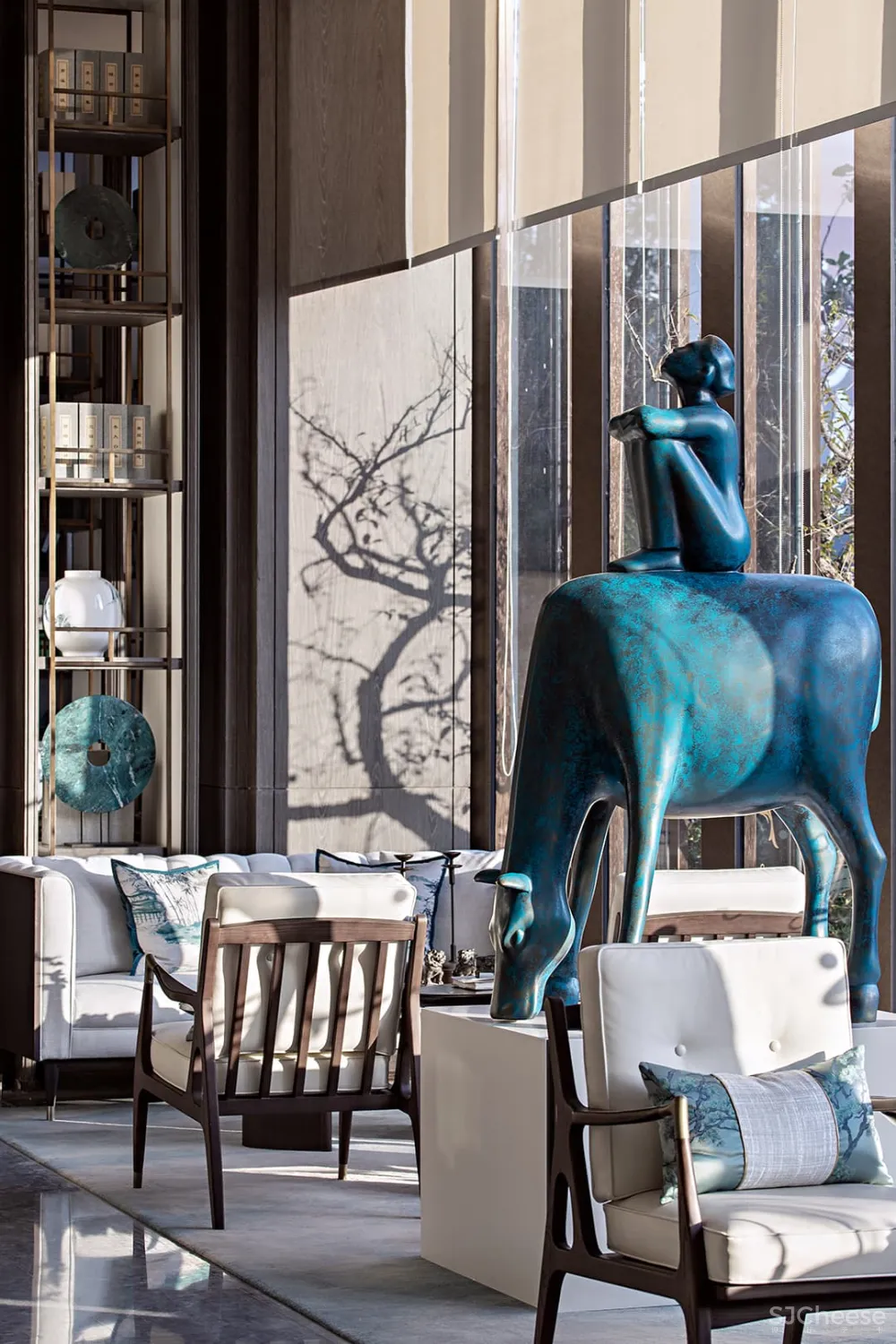 EHOO易虎设计 | 镇江财信筑和·尚书房营销中心