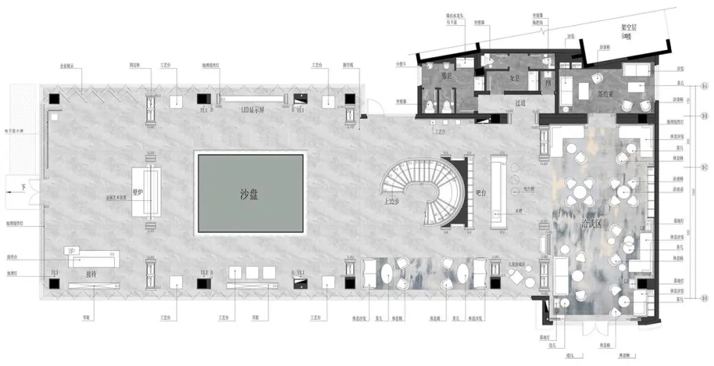 EHOO易虎设计 | 镇江财信筑和·尚书房营销中心