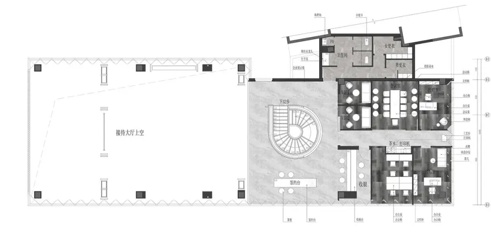 EHOO易虎设计 | 镇江财信筑和·尚书房营销中心