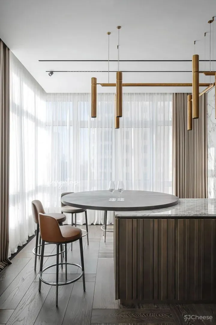 YoDezeen Architects | 343m²轻奢大平层级