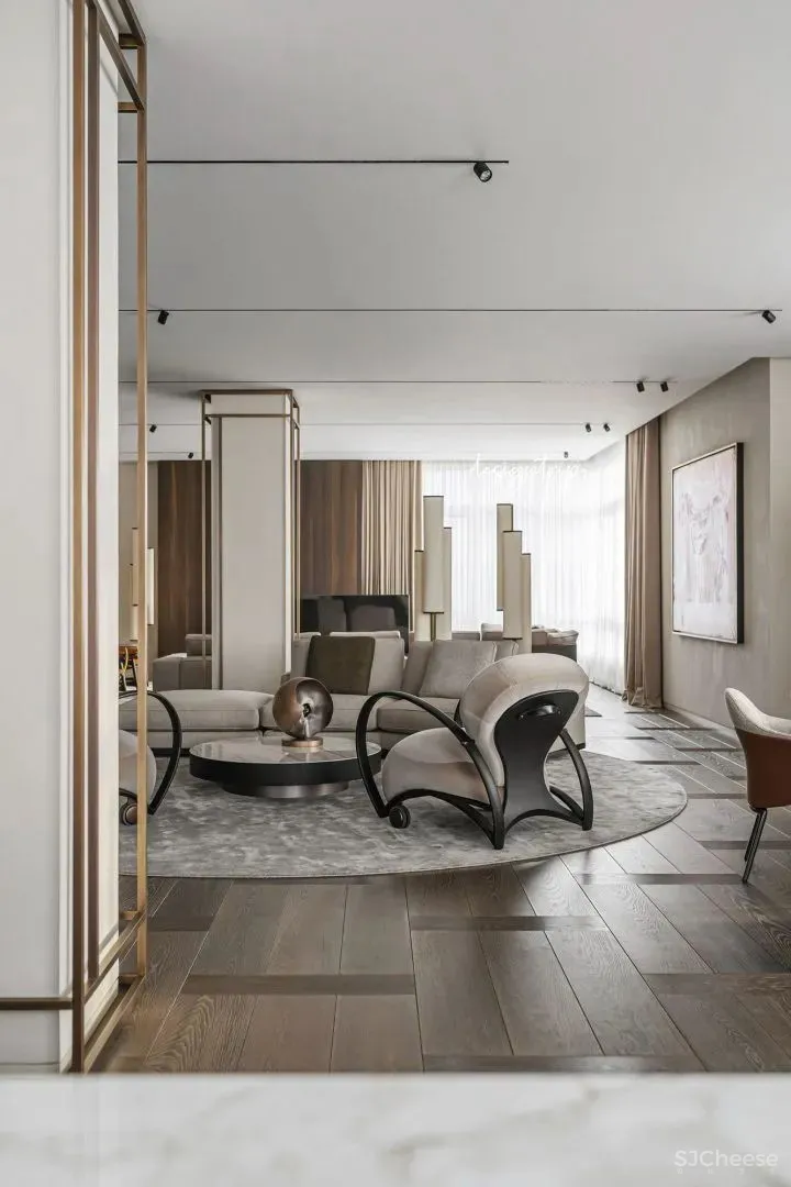 YoDezeen Architects | 343m²轻奢大平层级