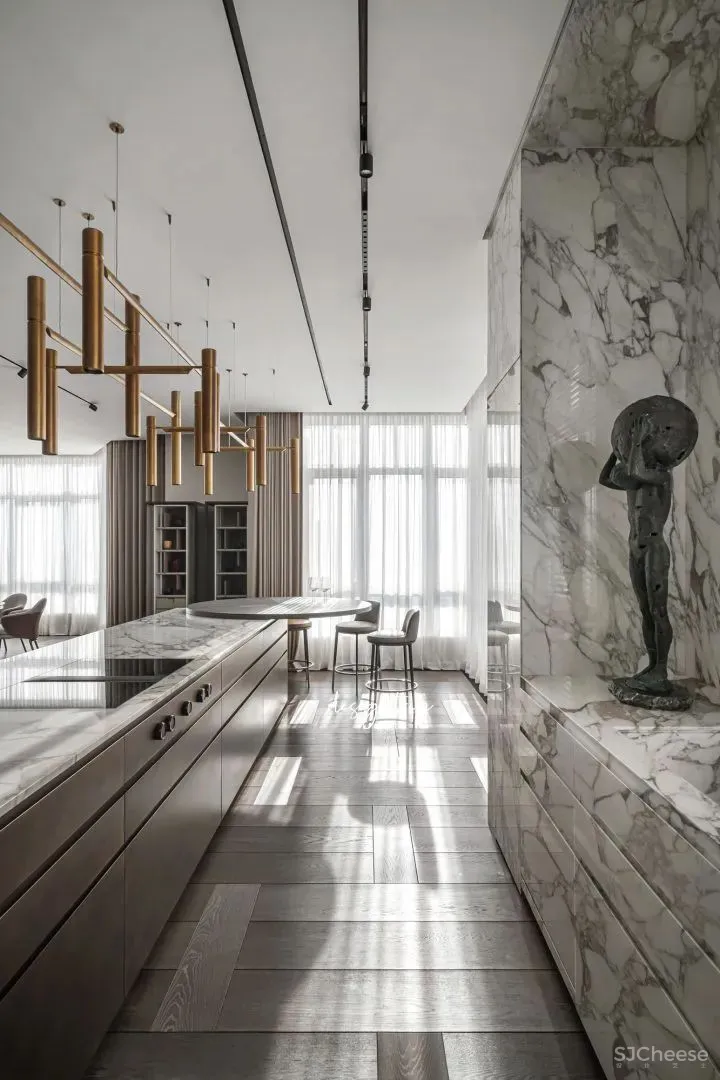 YoDezeen Architects | 343m²轻奢大平层级