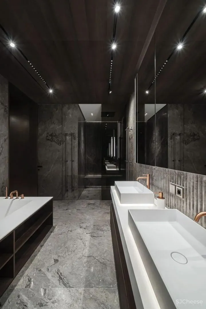 YoDezeen Architects | 343m²轻奢大平层级