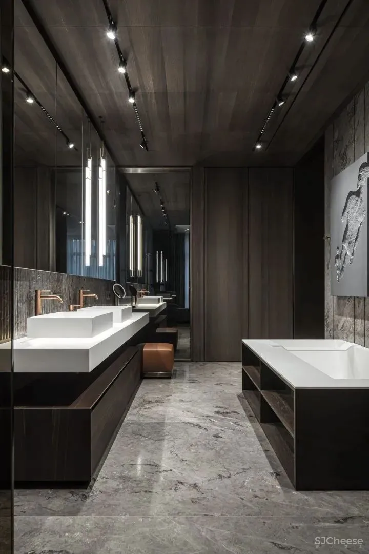 YoDezeen Architects | 343m²轻奢大平层级