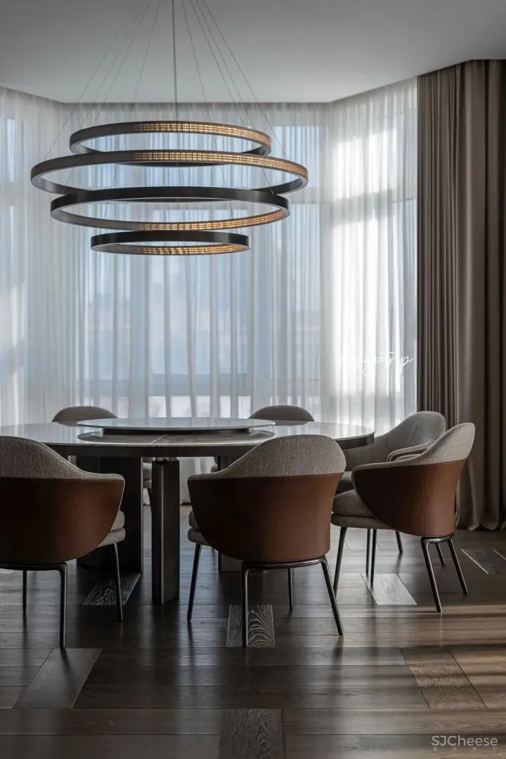 YoDezeen Architects | 343m²轻奢大平层级